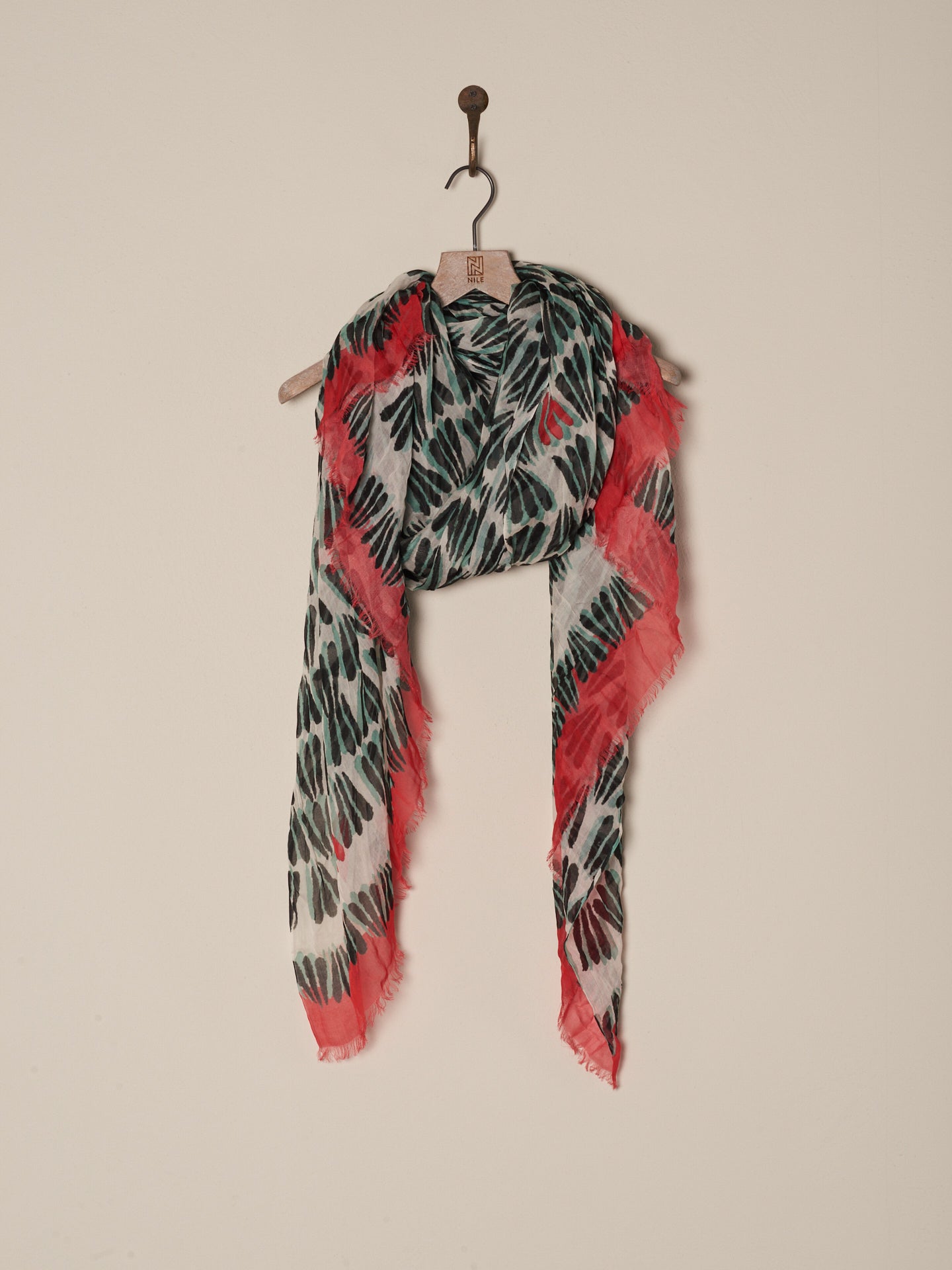 foulard imprimé