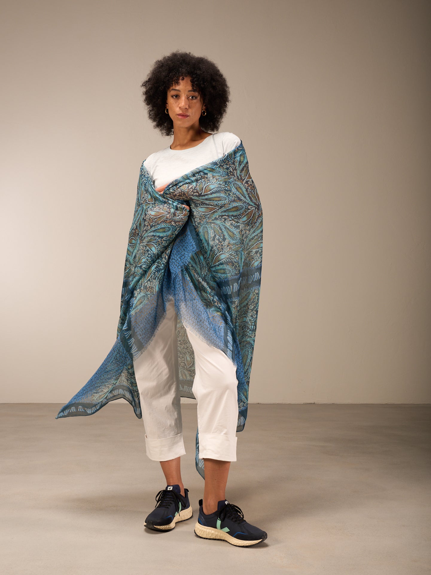 foulard imprimé