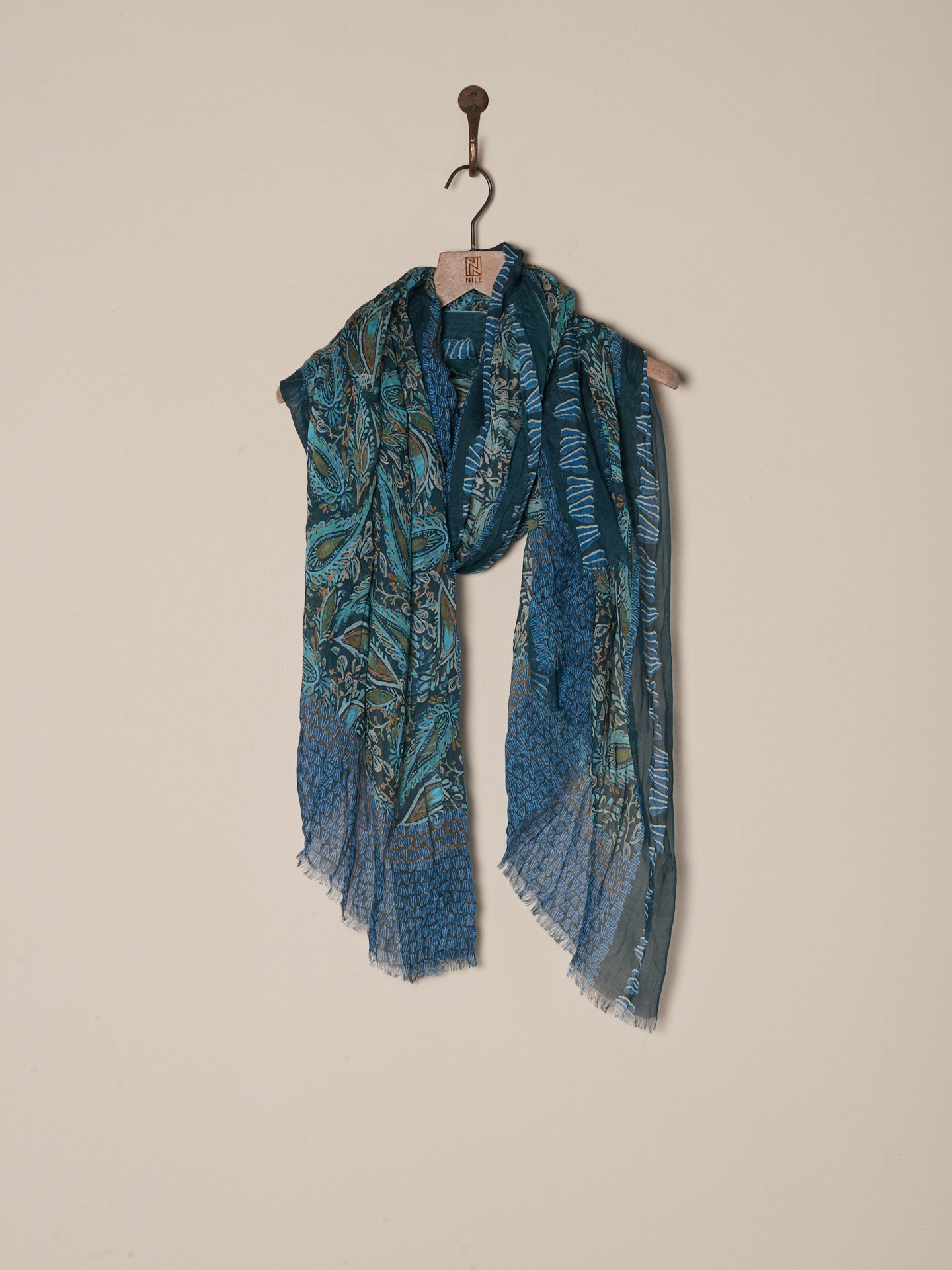 foulard imprimé