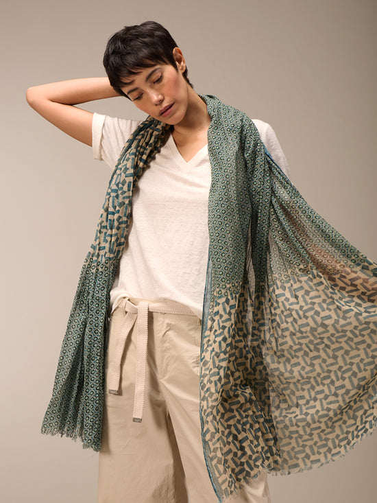 foulard imprimé