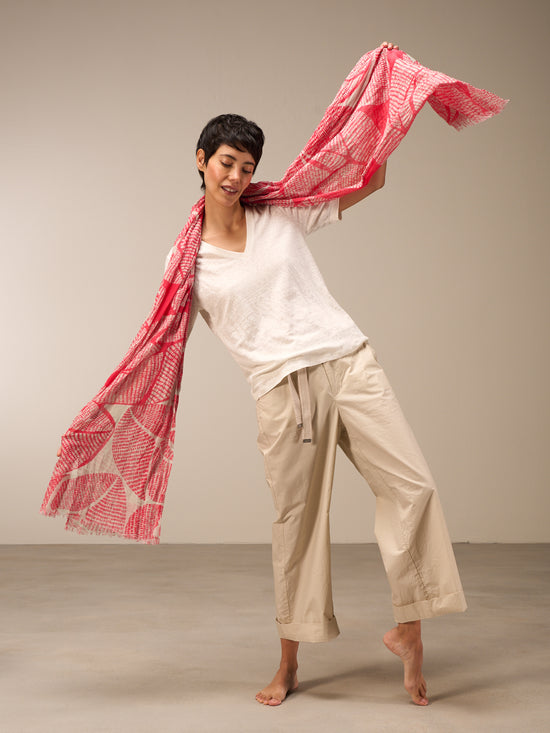 foulard imprimé