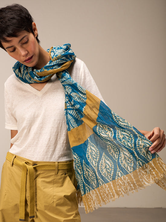 foulard imprimé