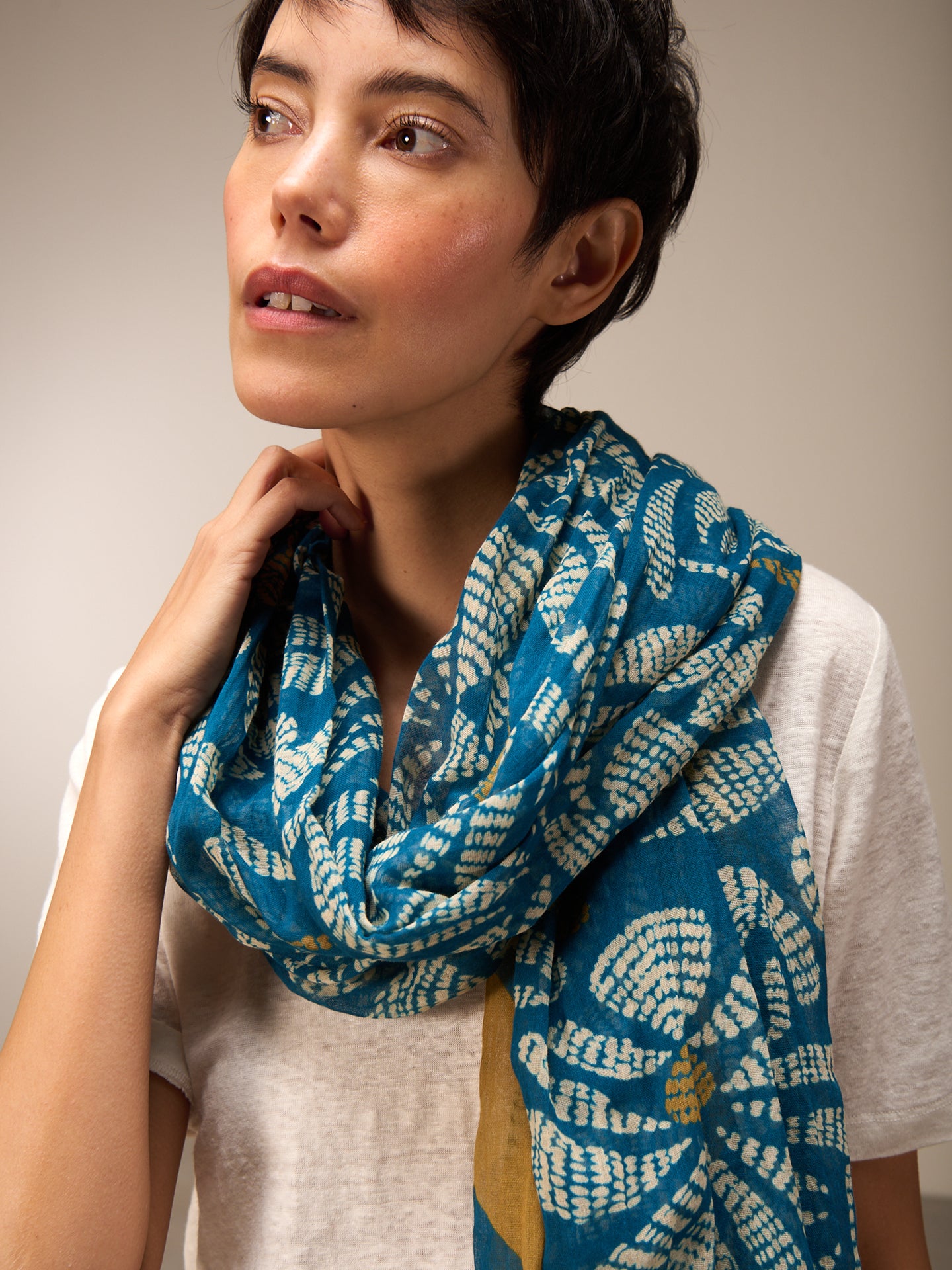 foulard imprimé