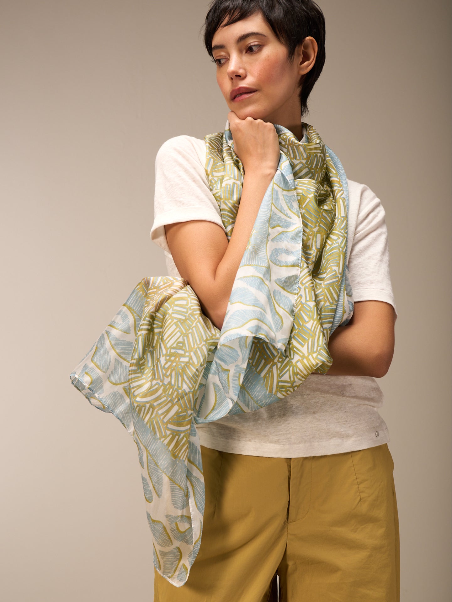 foulard en soie