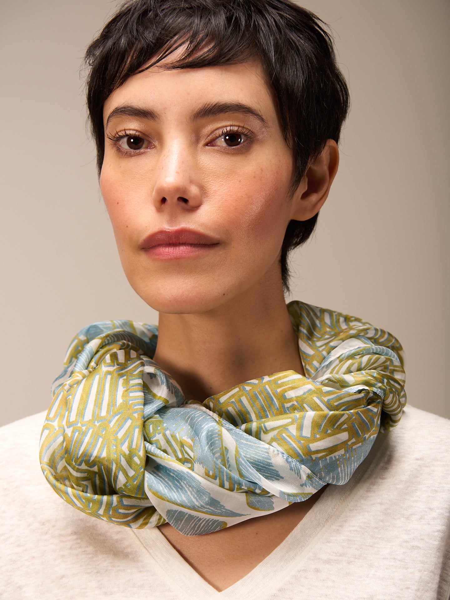 foulard en soie
