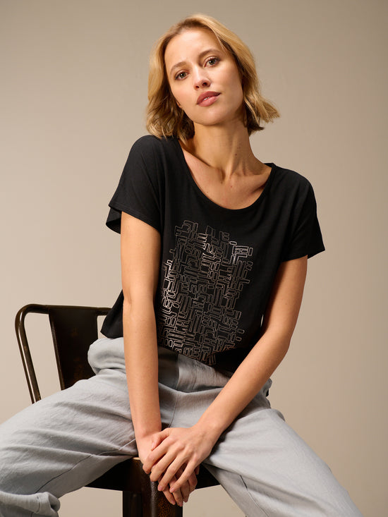 Shirt mit Druck