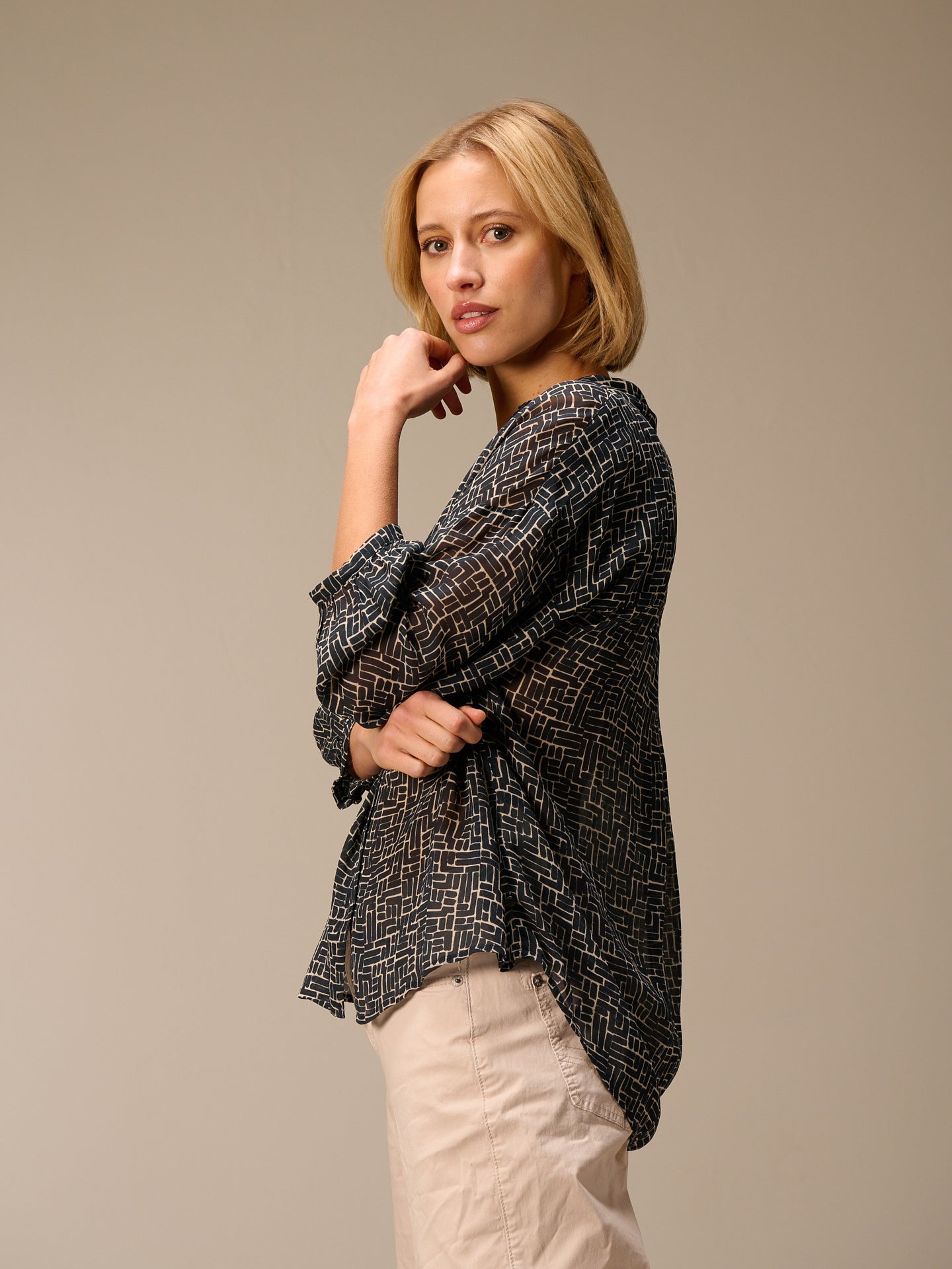 blouse imprimé