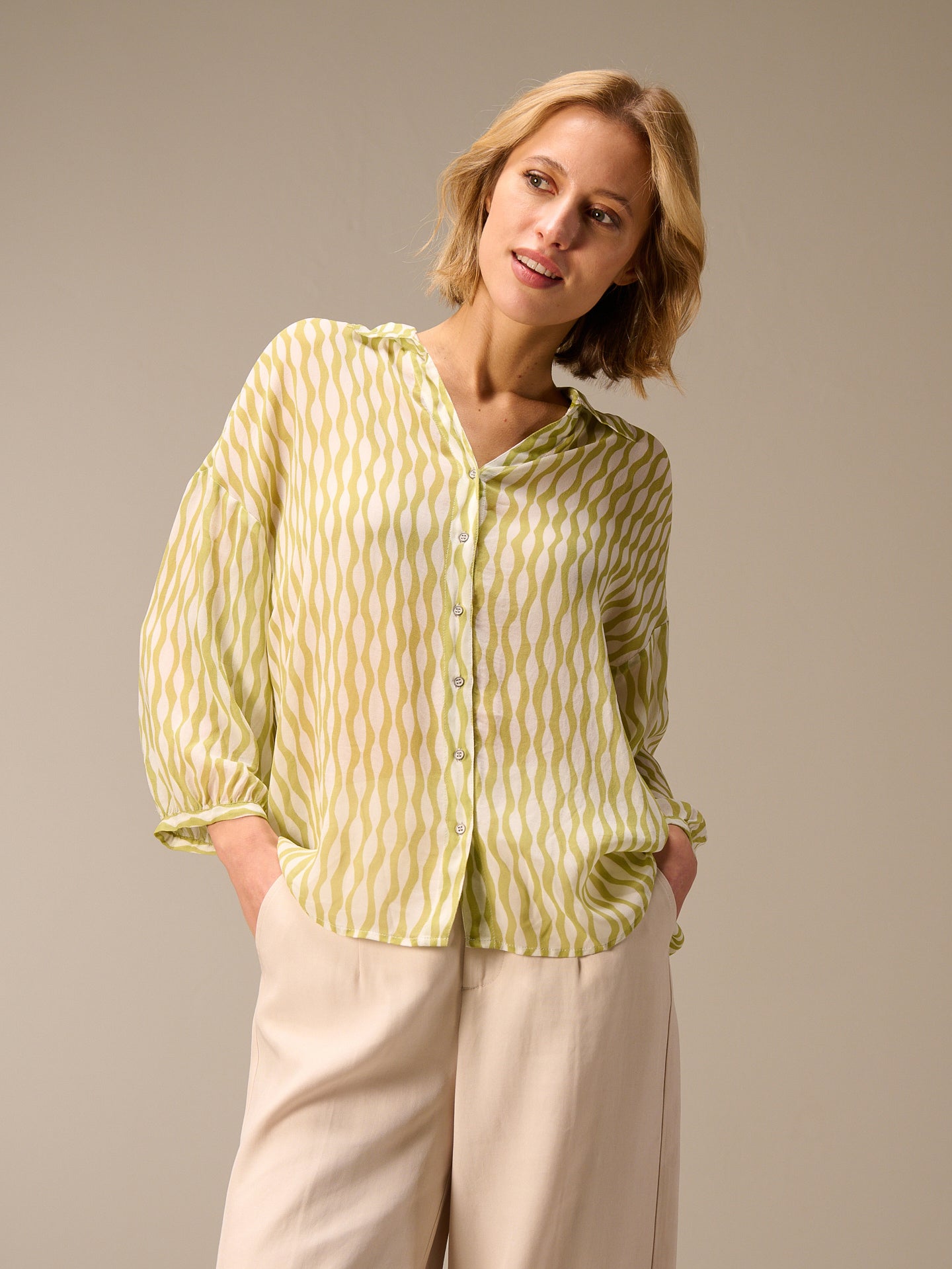 blouse imprimé