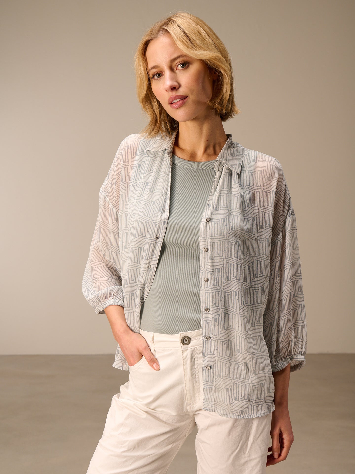 blouse imprimé