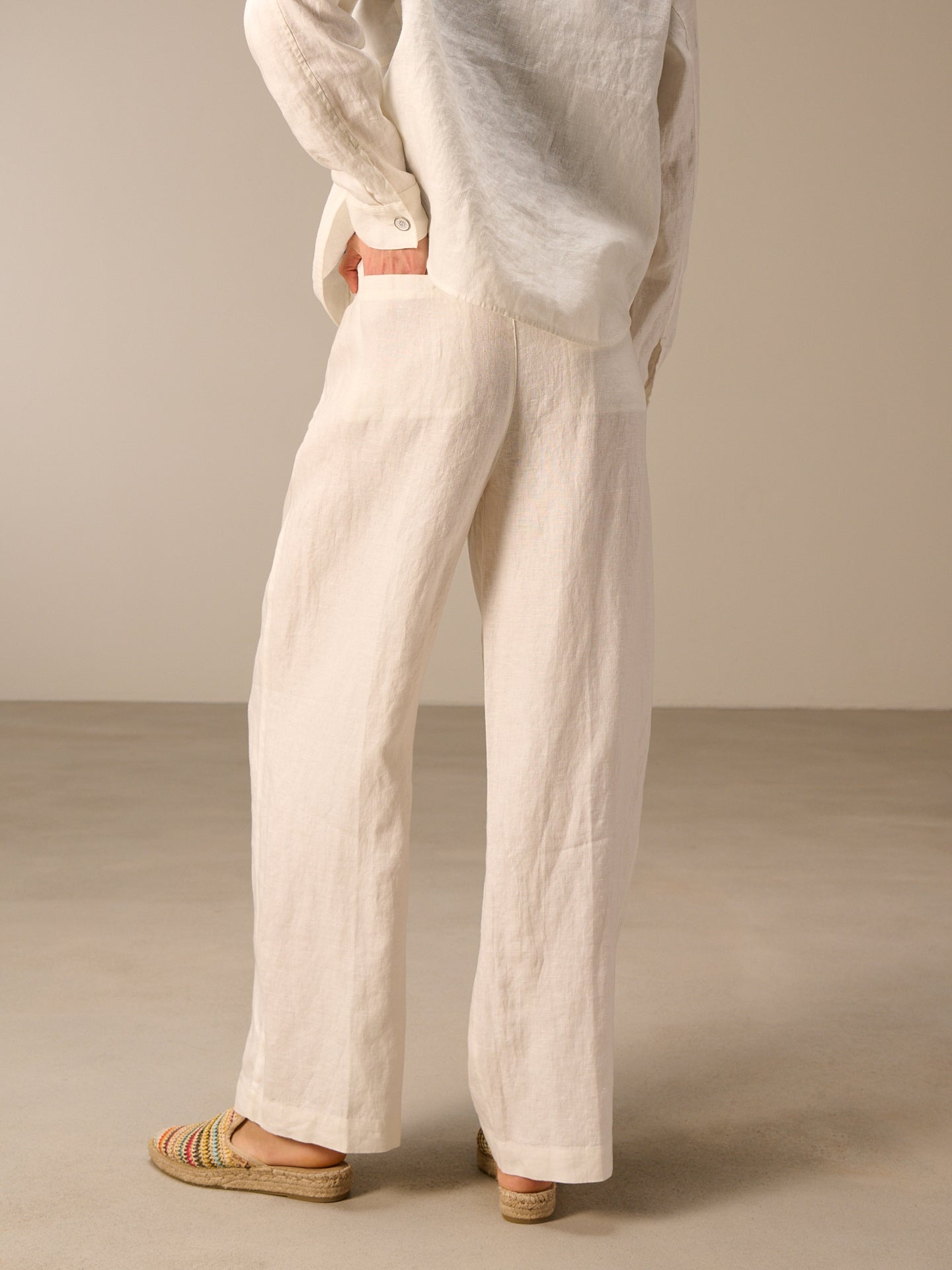 pantalon en lin