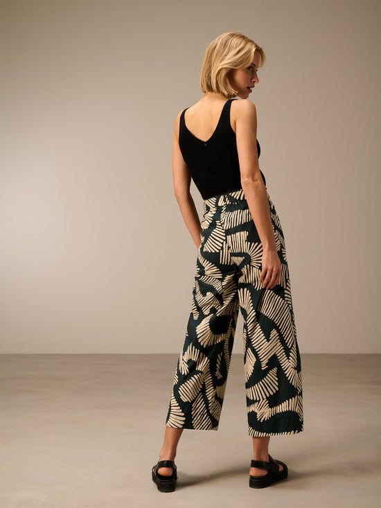 pantalon imprimé