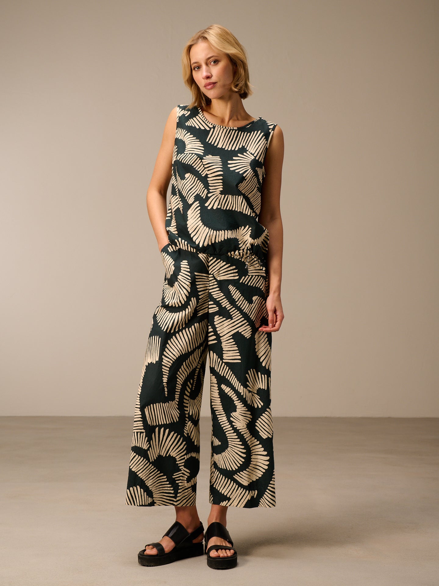 pantalon imprimé