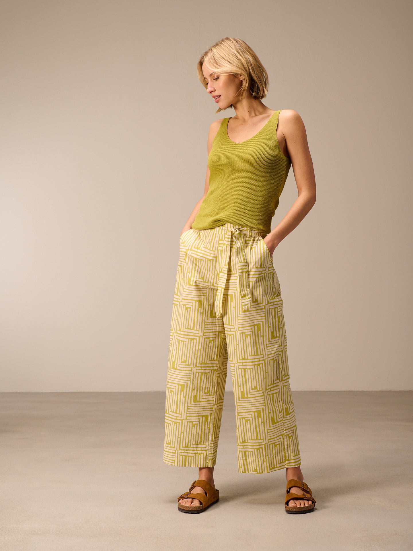 pantalon imprimé