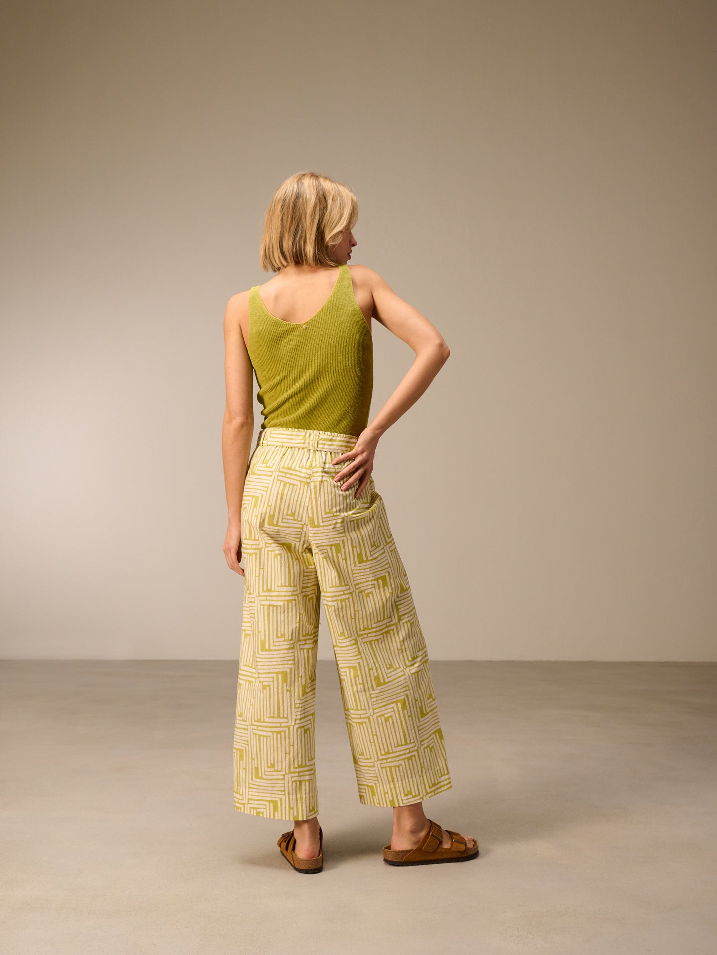 pantalon imprimé