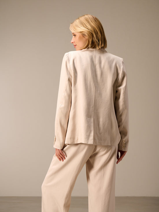 blazer avec col à revers