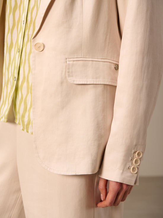 blazer avec col à revers