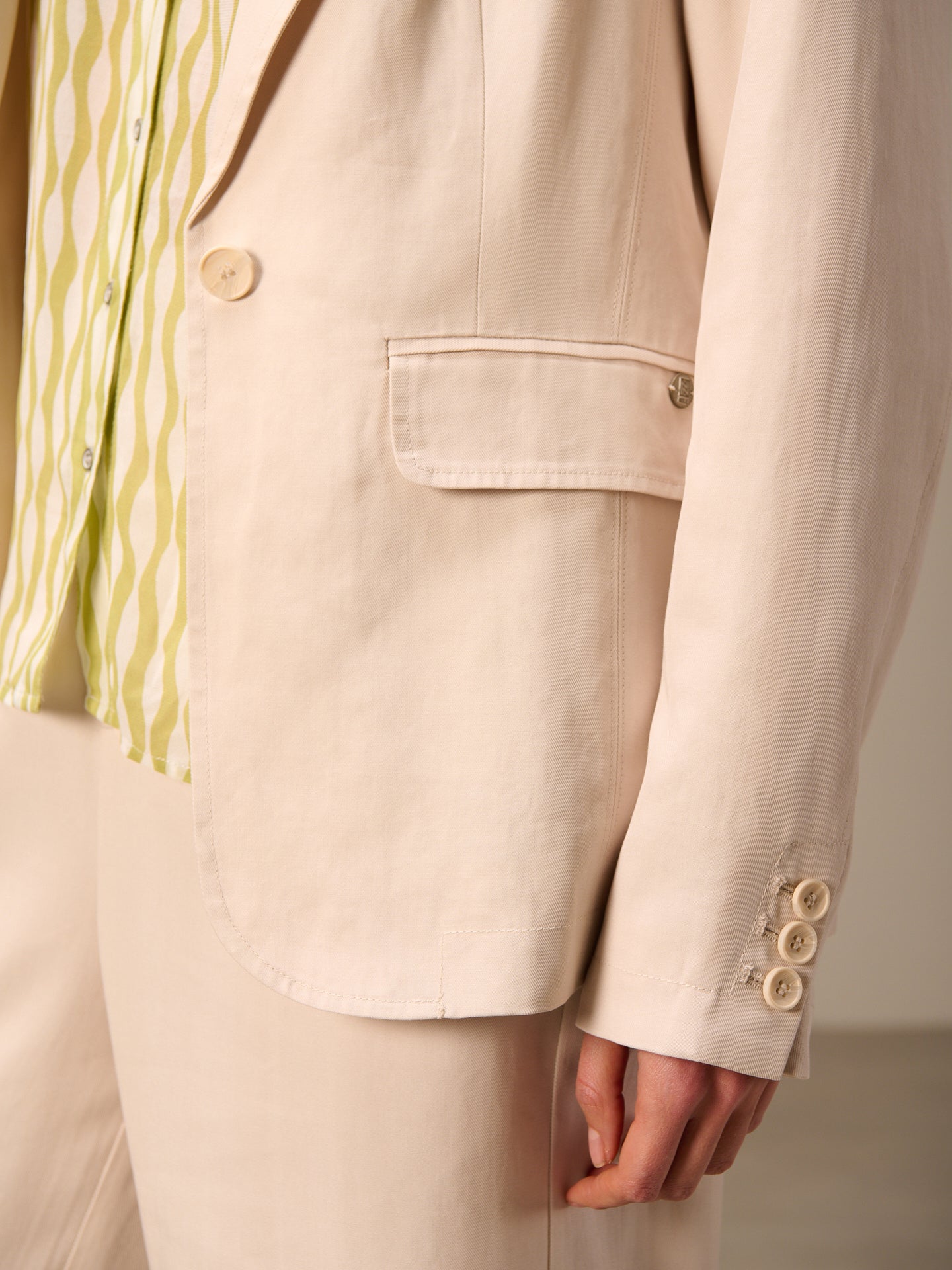 blazer avec col à revers