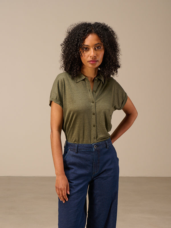 T-shirt avec col