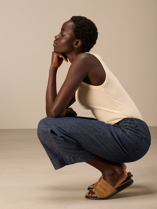 Culotte jeans