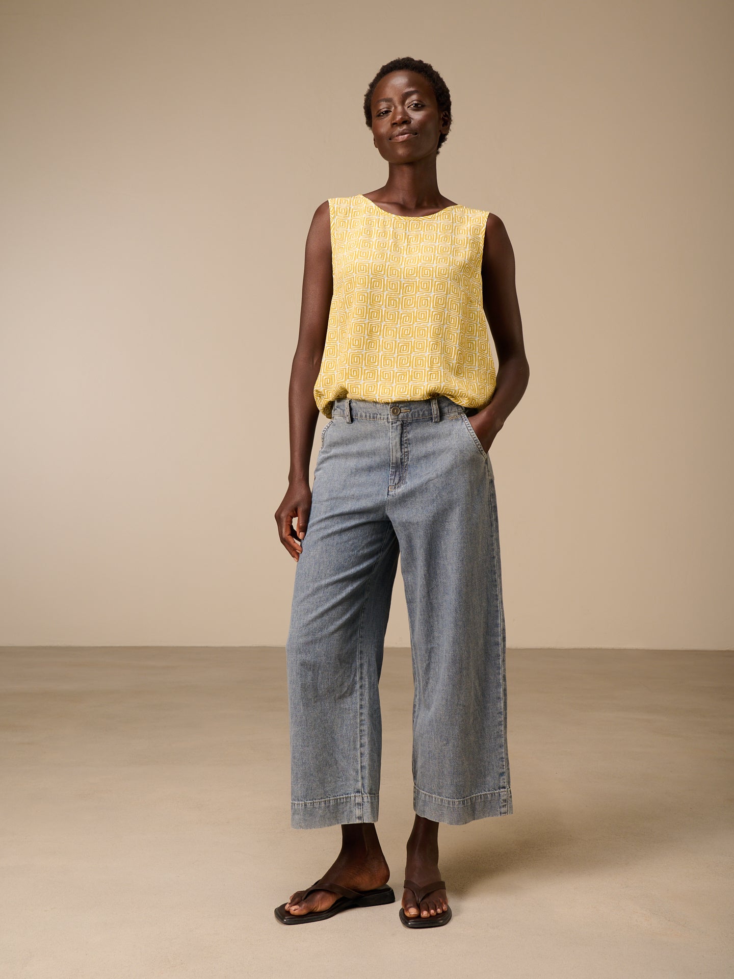 Culotte jeans