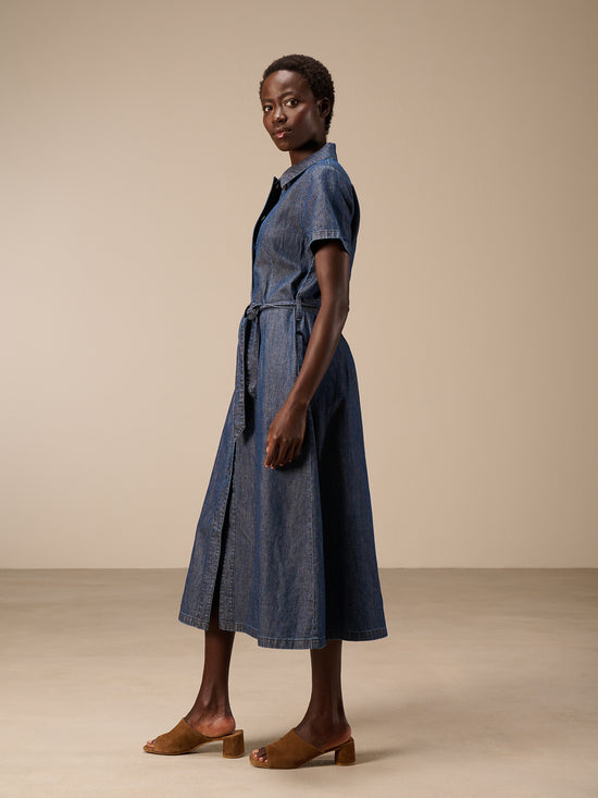 Denim dress