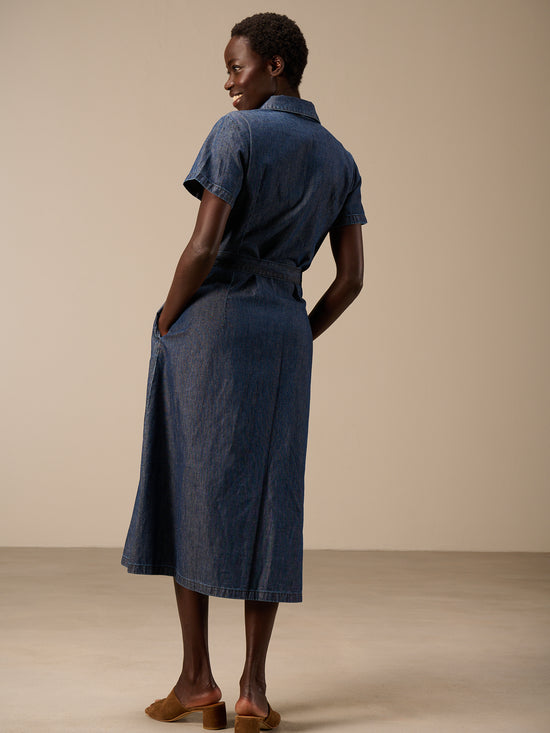Denim dress
