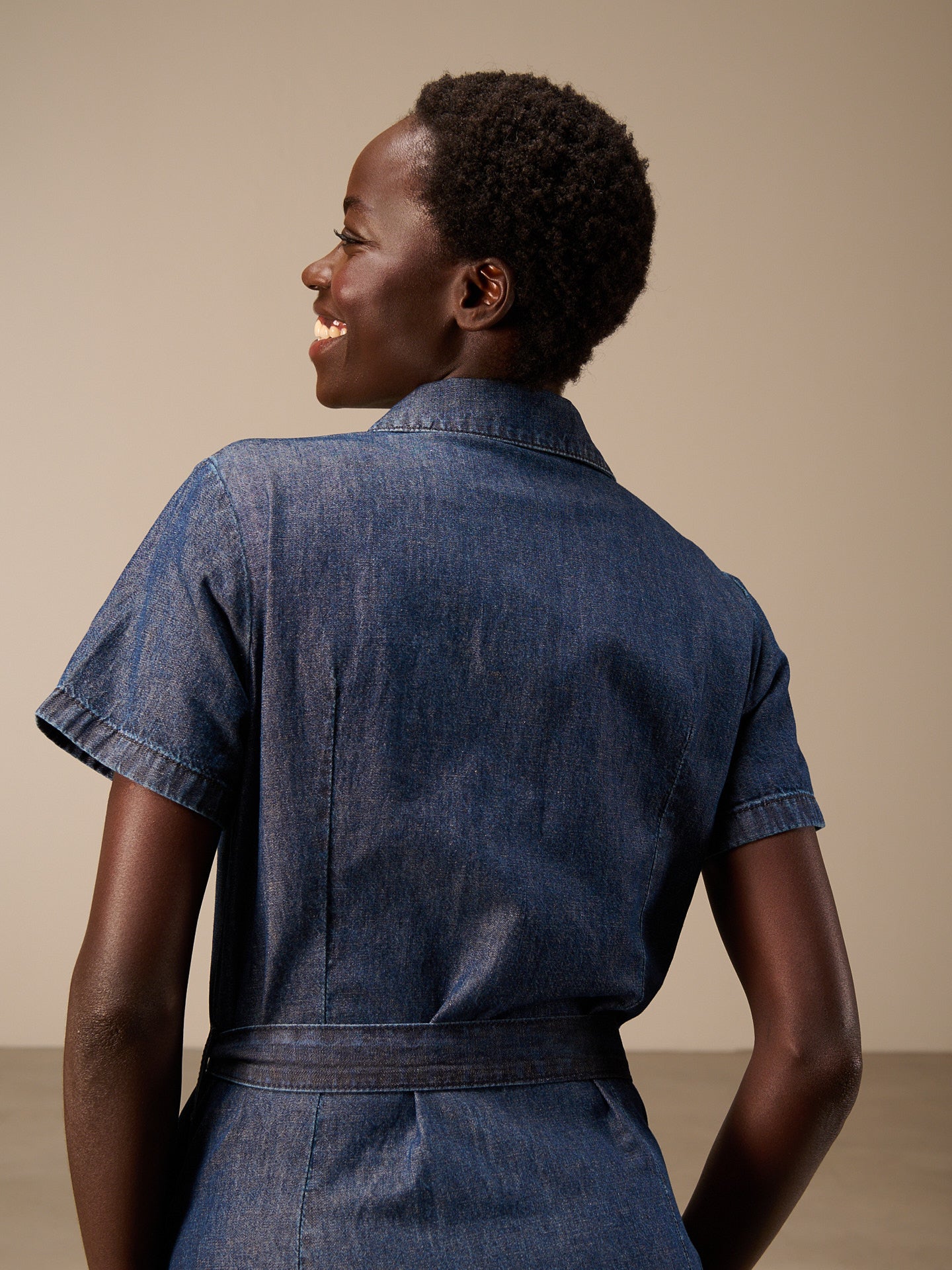 Denim dress