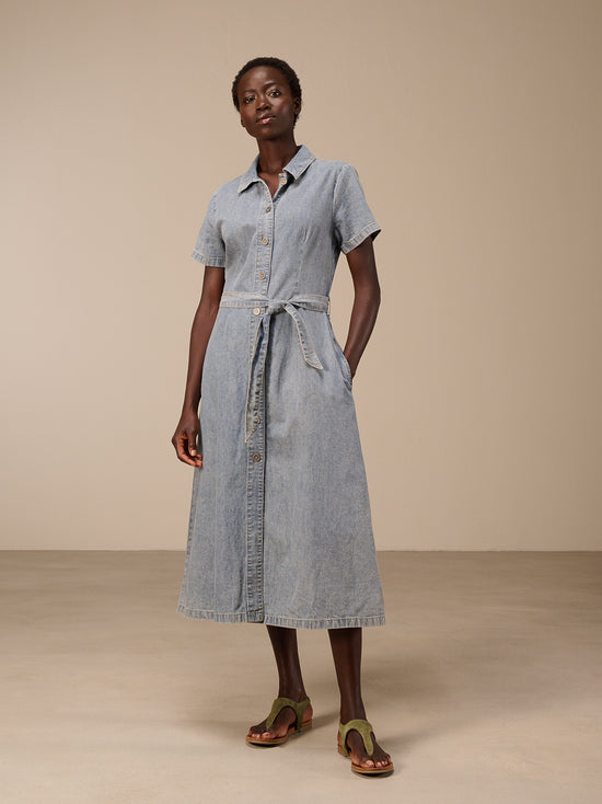 Denim dress