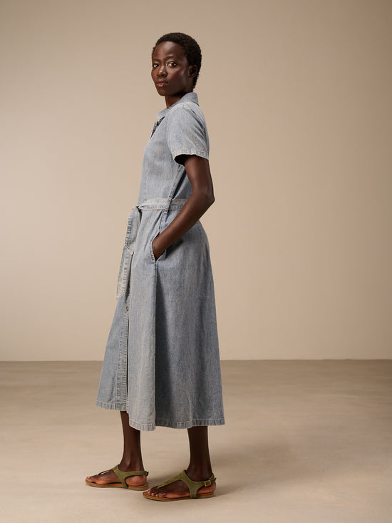 Denim dress