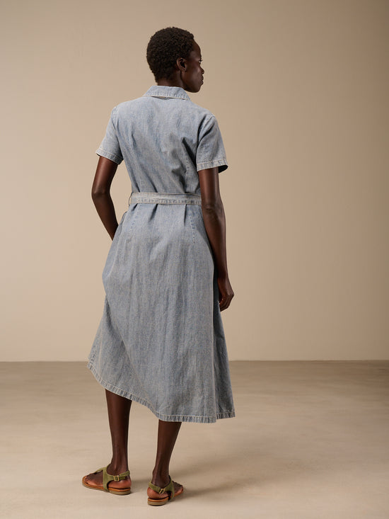 Denim dress