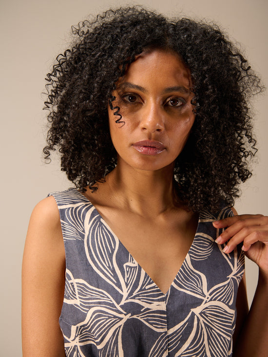 Jumpsuit mit Gürtel