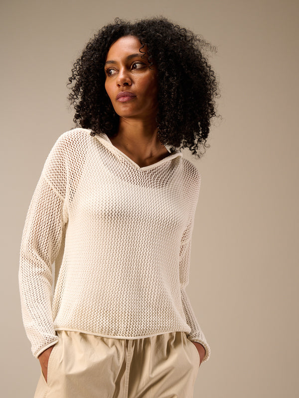 Hooded sweater