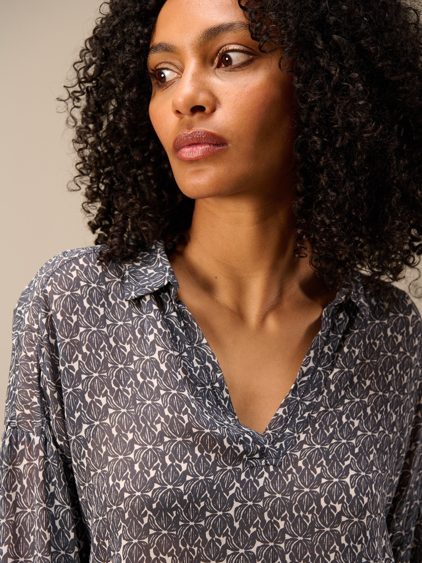 blouse imprimé