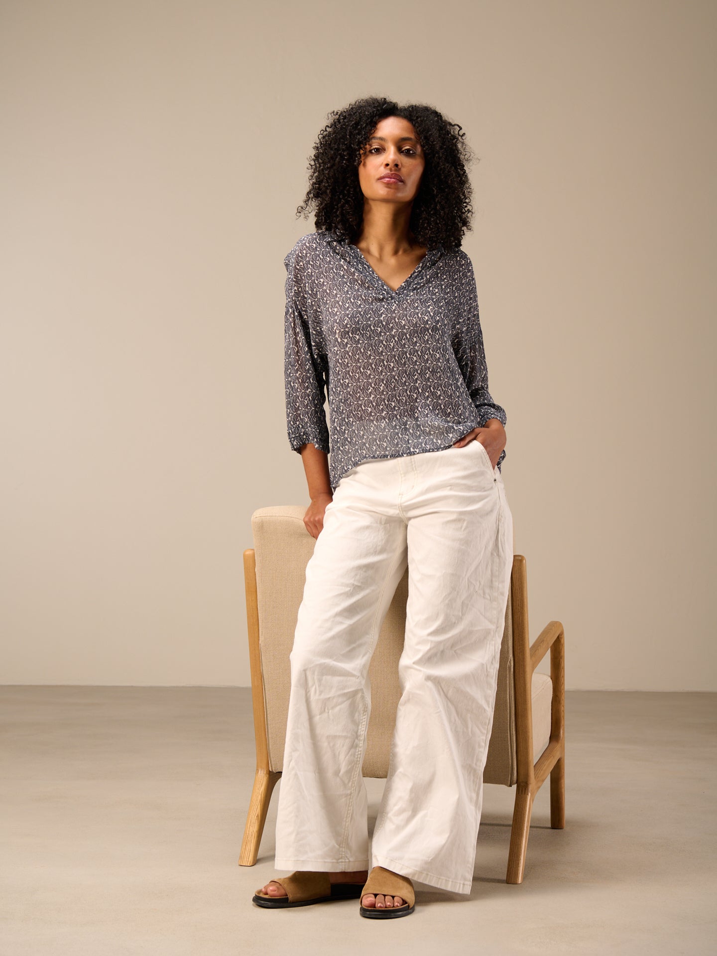 blouse imprimé