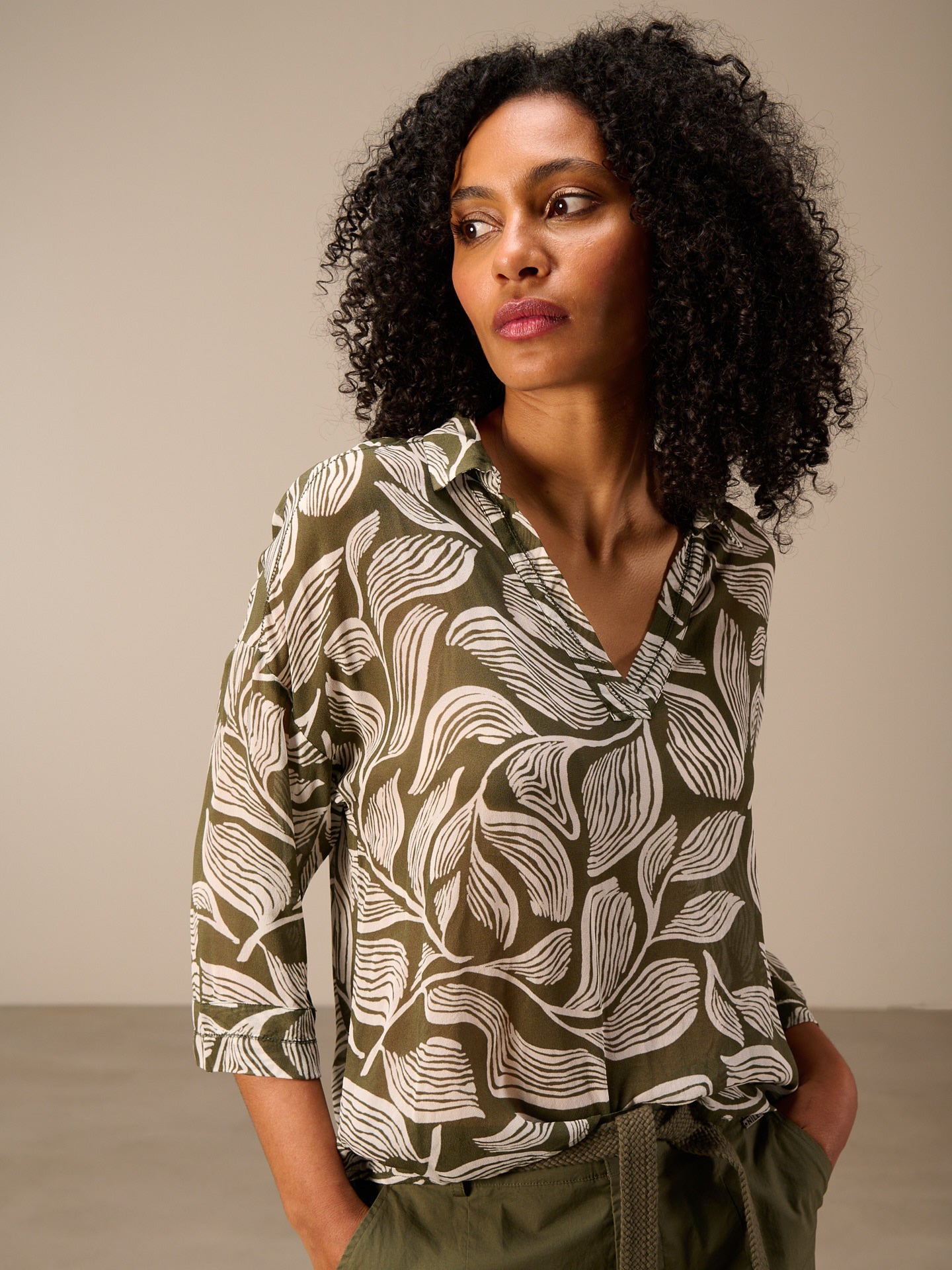 blouse imprimé