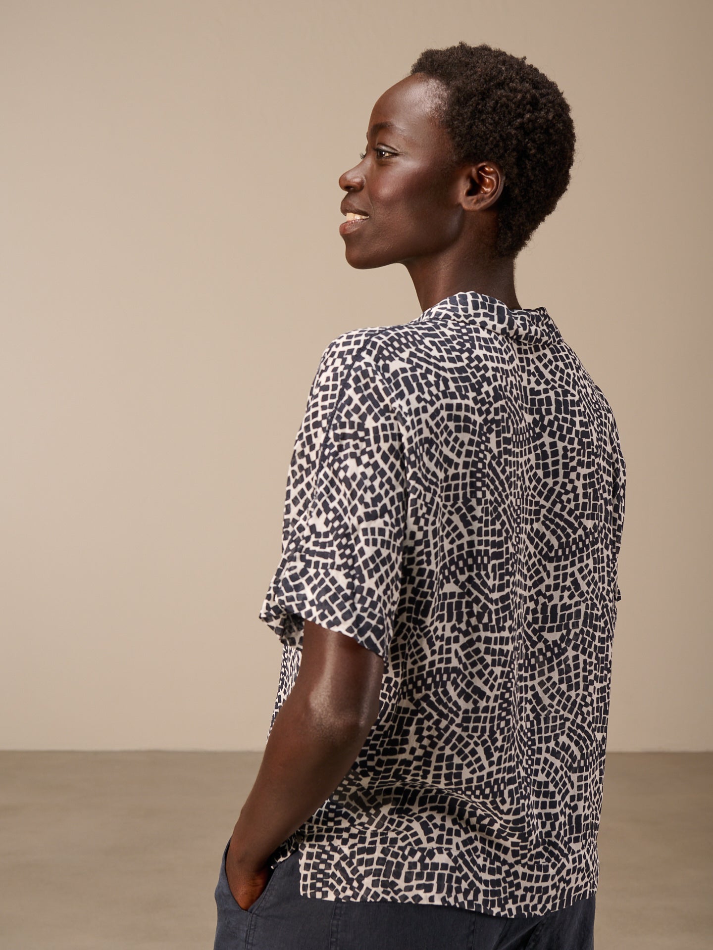 chemise à manches courtes