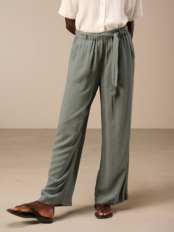 pantalon avec ceinture