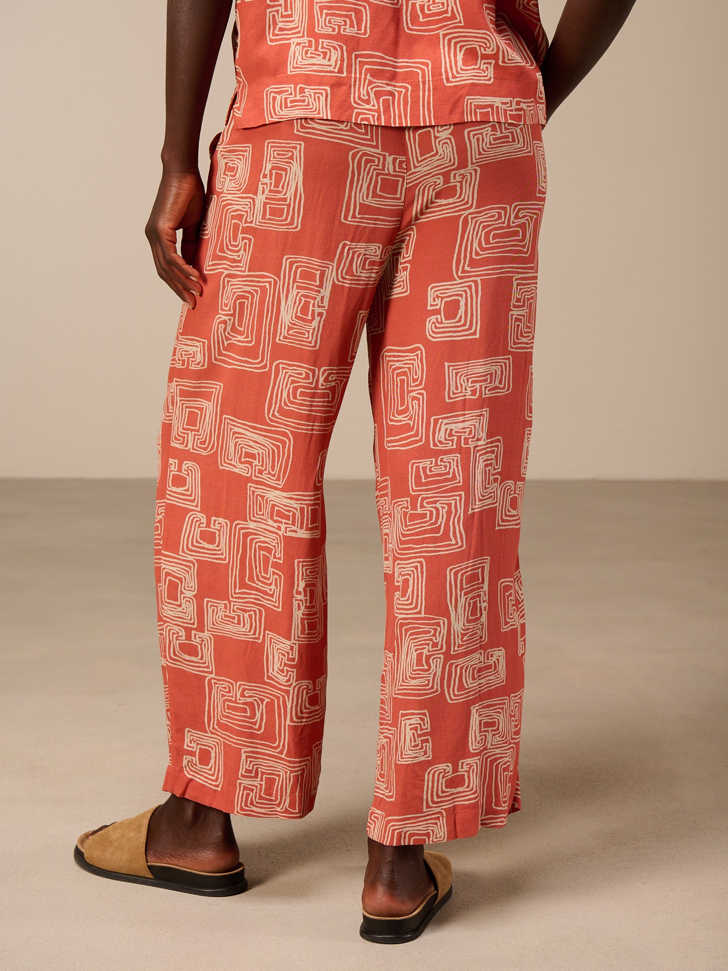 pantalon imprimé