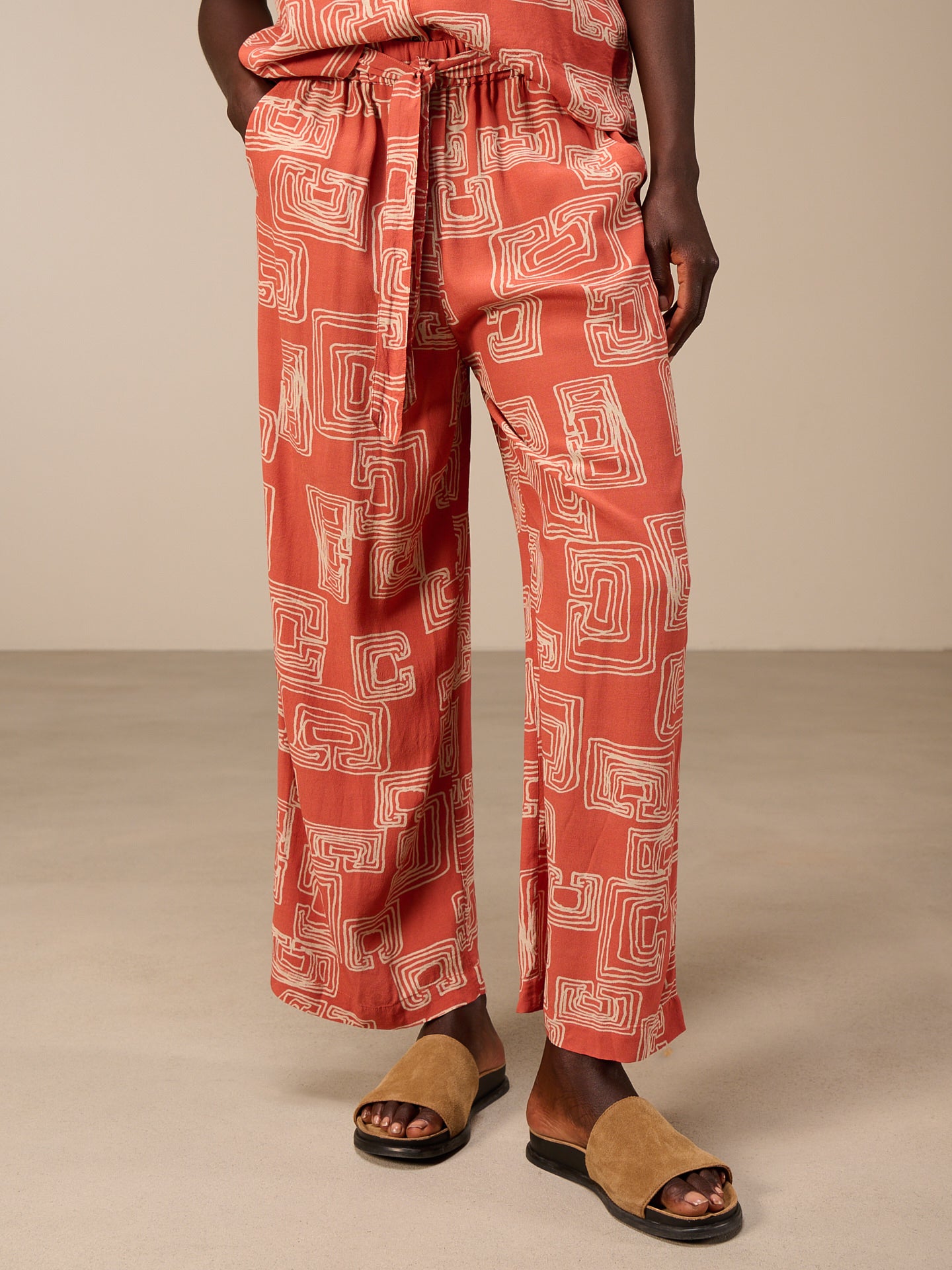 pantalon imprimé