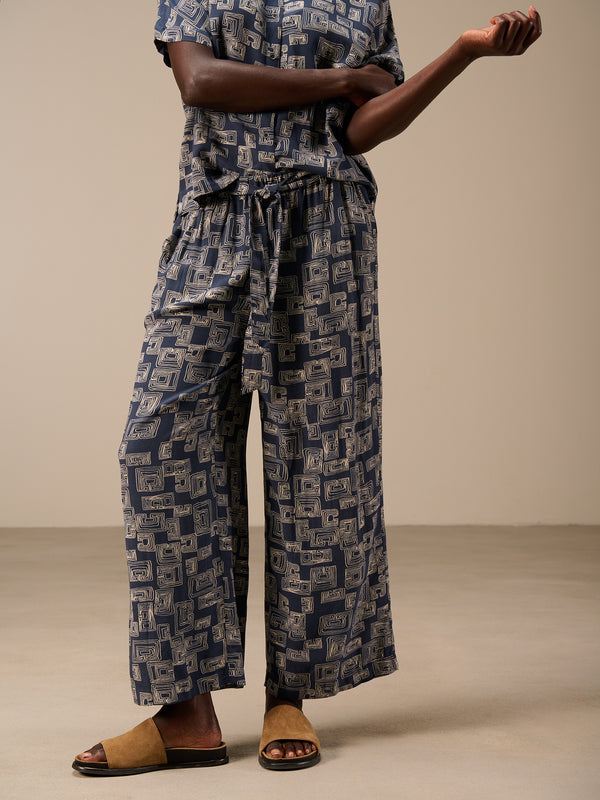 pantalon imprimé