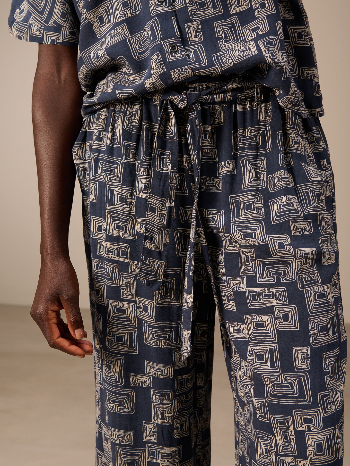 pantalon imprimé
