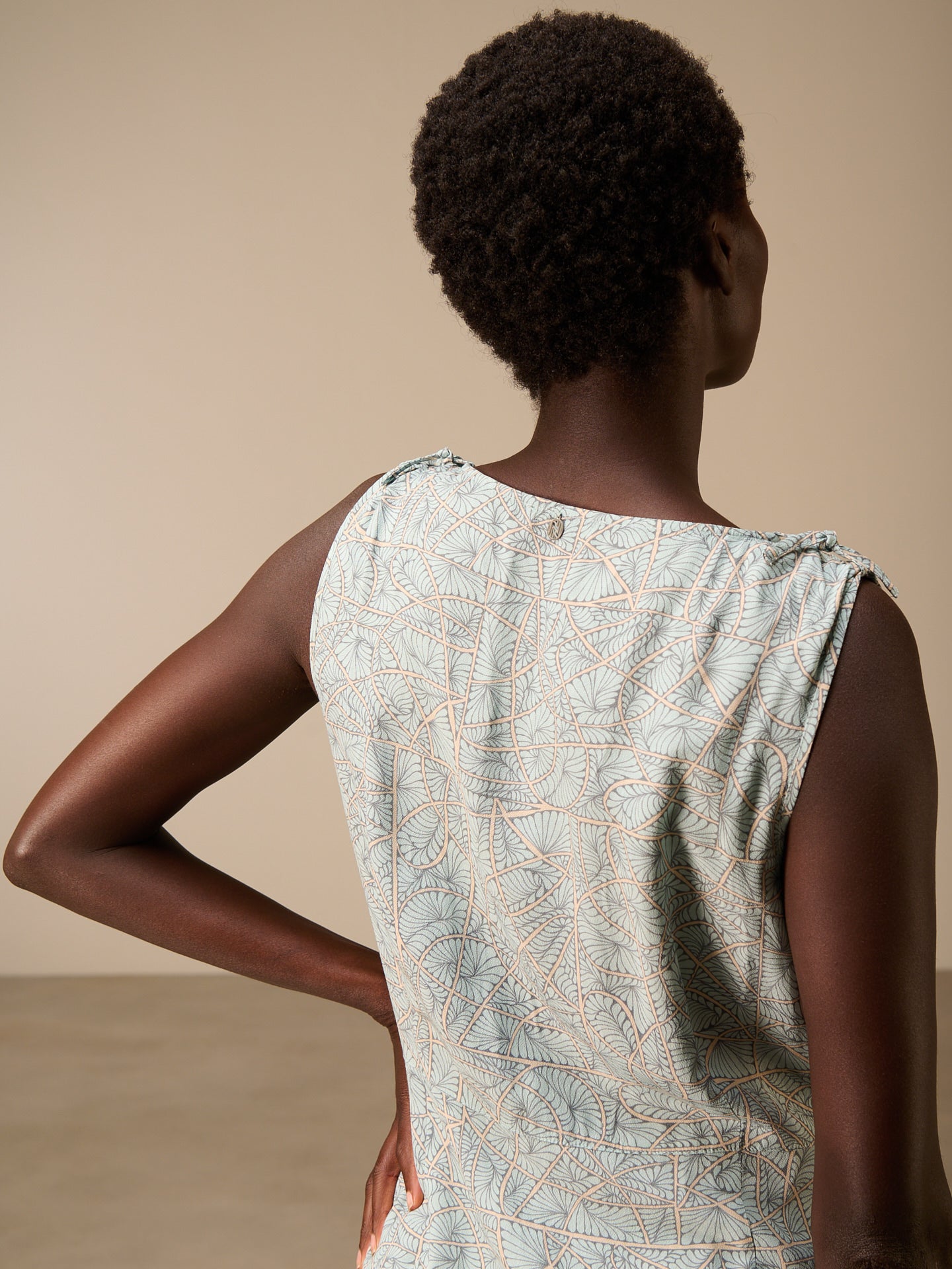 Printed dress