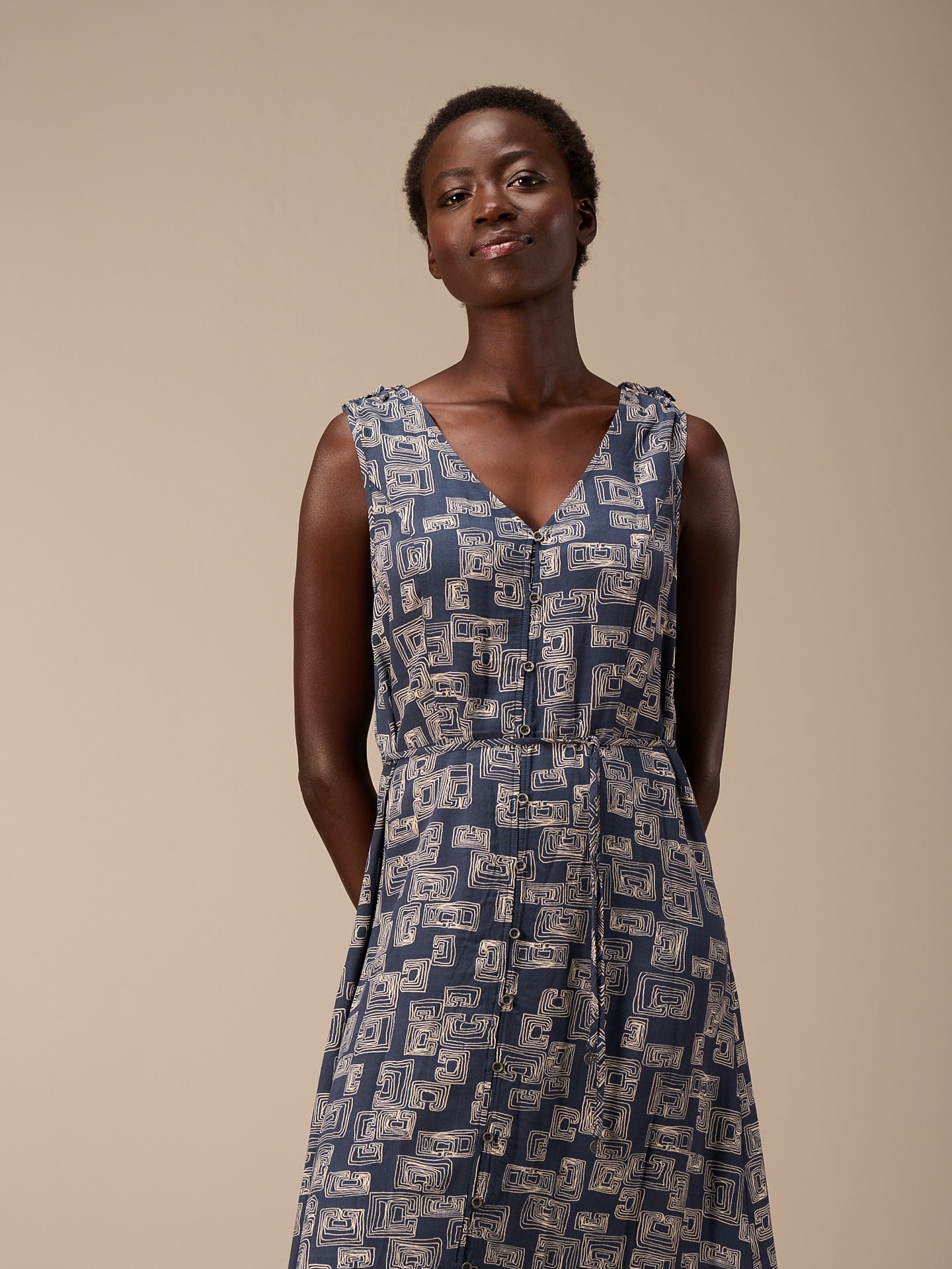 Printed dress