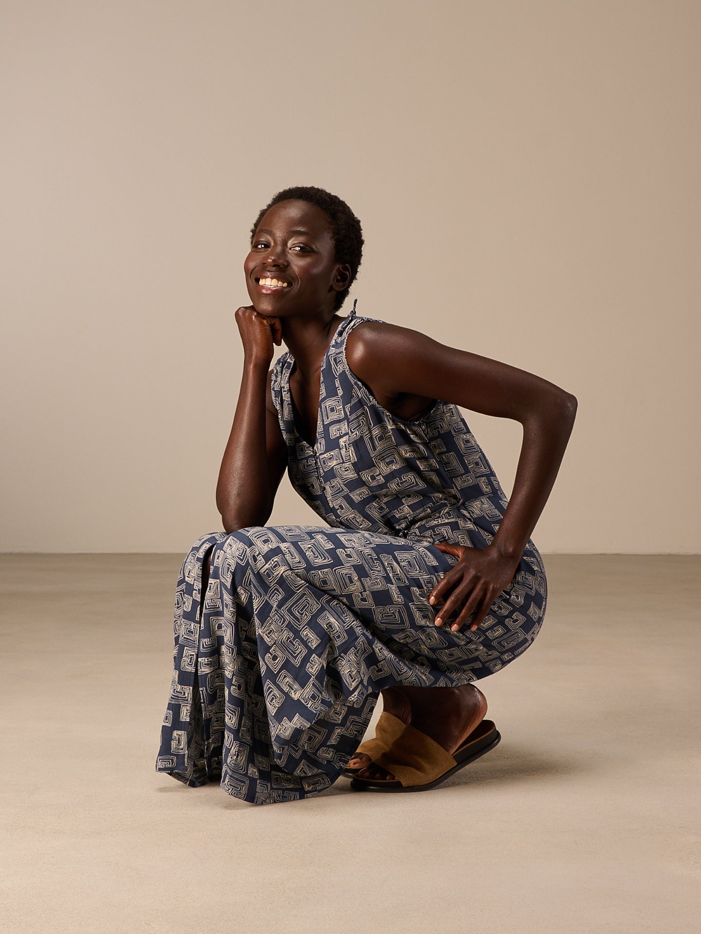 Printed dress