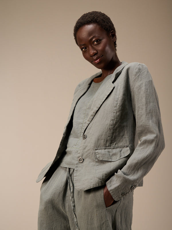 veste avec col à revers