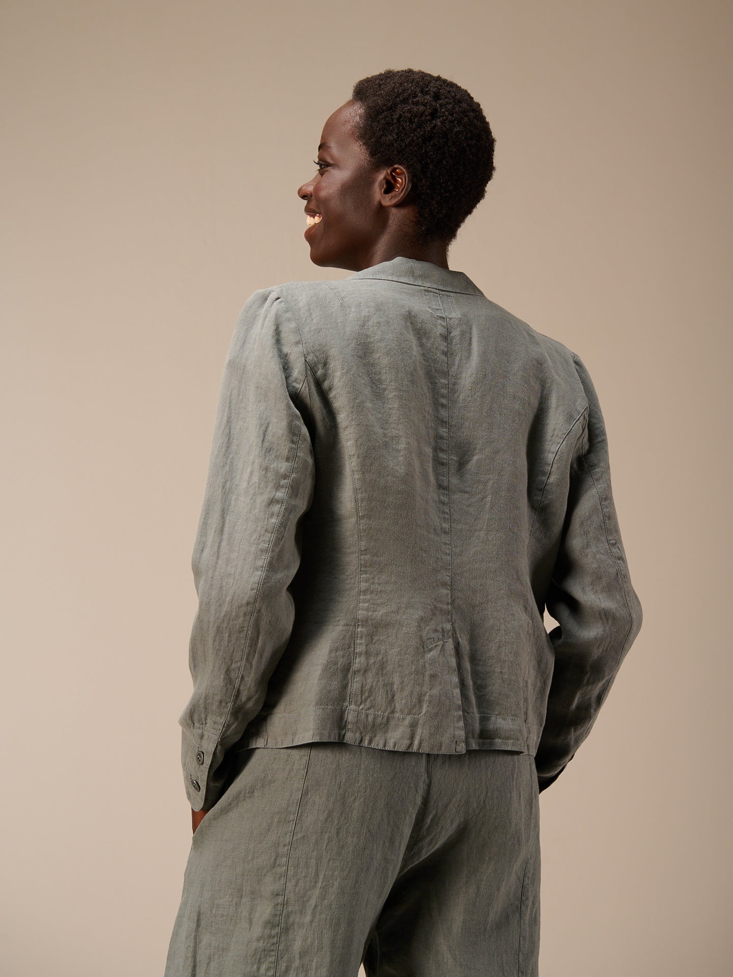 veste avec col à revers