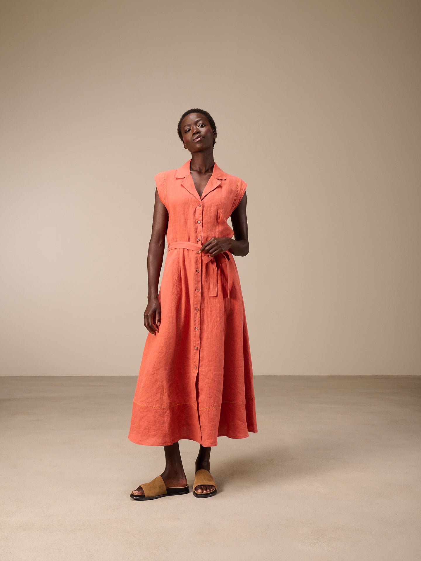 robe boutonnée