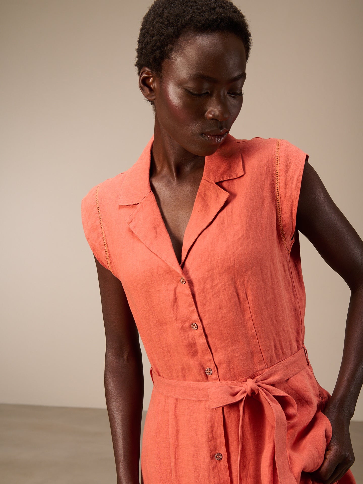 robe boutonnée