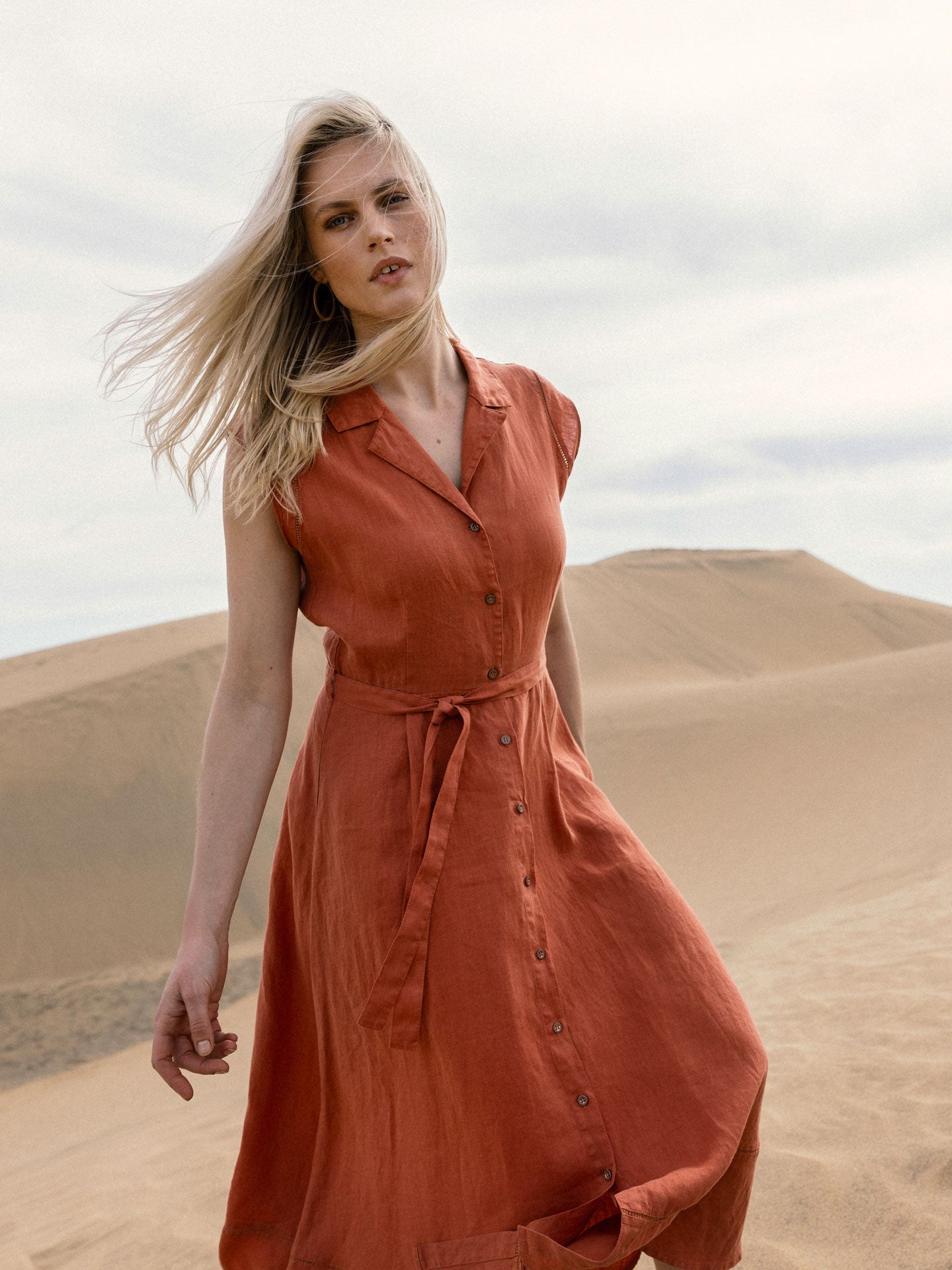 robe boutonnée