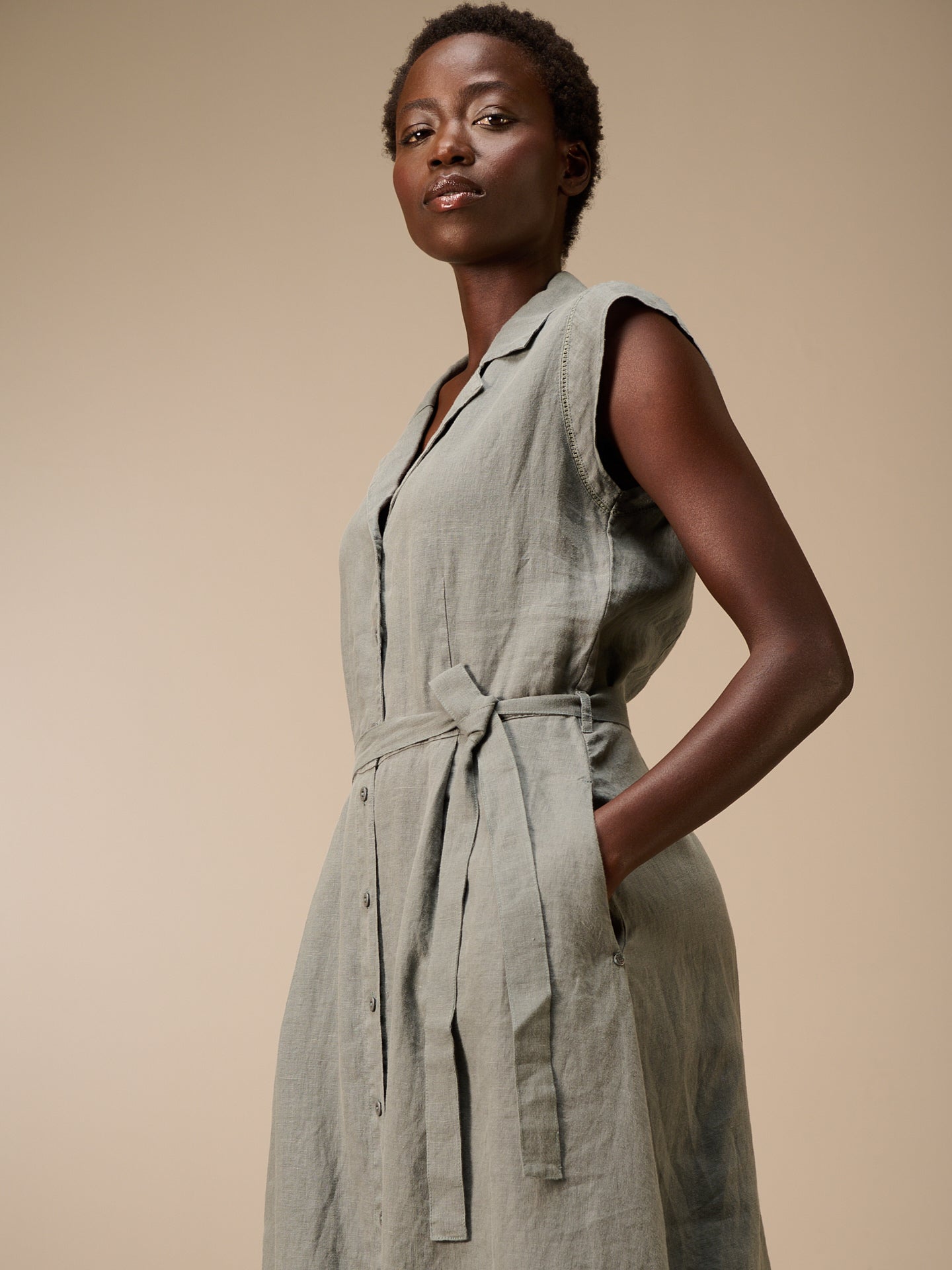 robe boutonnée